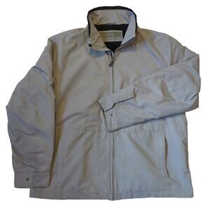 WEATHERPROOF Fleece Lined Mushroom Gray and Black Jacket mens size XL 11590